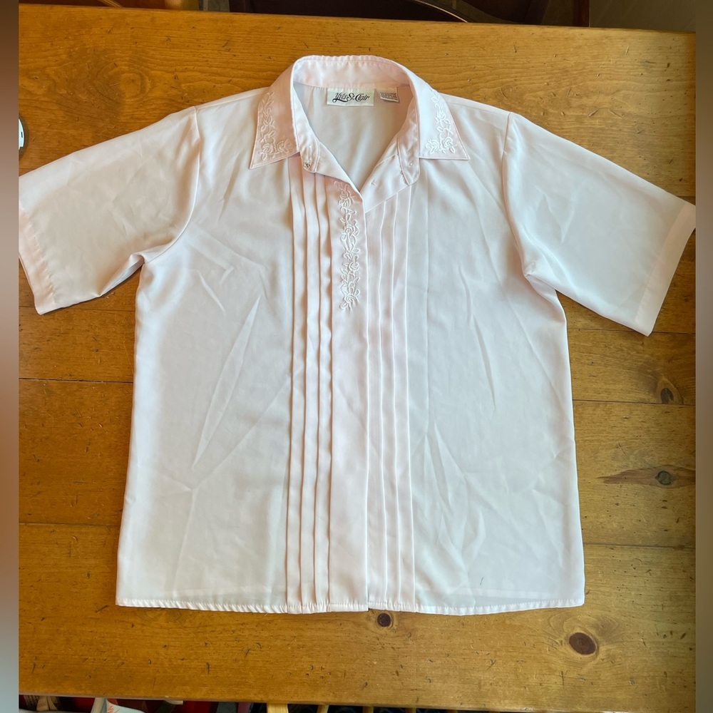 Vintage button-up blouse
